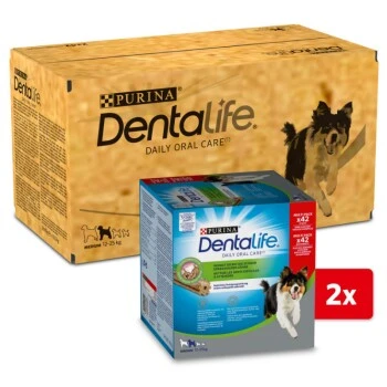DentaLife PURINA Hunde Zahnpflege-Snacks Großpackung Medium, 84x 1 DentaLife PURINA Hunde Zahnpflege-Snacks Großpackung Medium, 84x