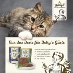 Betty's Landhausküche Huhn Mit Lachs & Borretschöl 6 X 200g Für Katze 9 Betty's Landhausküche Huhn Mit Lachs & Borretschöl 6 X 200g Für Katze -Heimtierbedarf Geschäft c1aee2eacbff44ce336d16deb82ffa5ac20a6235 1390367 de DE af4631596ce73c7d19550c18c0459a72b9bbbcacRQBMrv