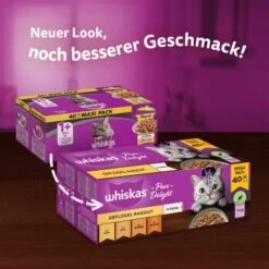 Whiskas Pure Delight Mega Pack Geflügel Ragout In Gelee 40 X 85g -Heimtierbedarf Geschäft e2522623fde1eb62c07cac516426bd86b0851600 1410723 de DE Whiskas 4